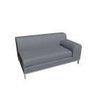 KRAMFORS 2er Sofa right for your 3d room design