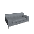 KRAMFORS 2er Sofa for your 3d room design