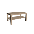 LACK Coffee table, birch effect for your 3d room design