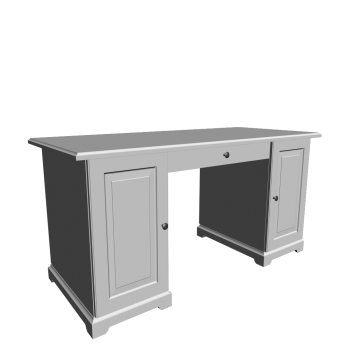 LIATORP Desk, white by IKEA