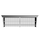 LIATORP Wall/bridging shelf, white by IKEA