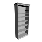 LIATORP Bookcase, white by IKEA