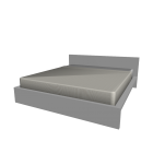 MALM bed frame 180x200cm for your 3d room design