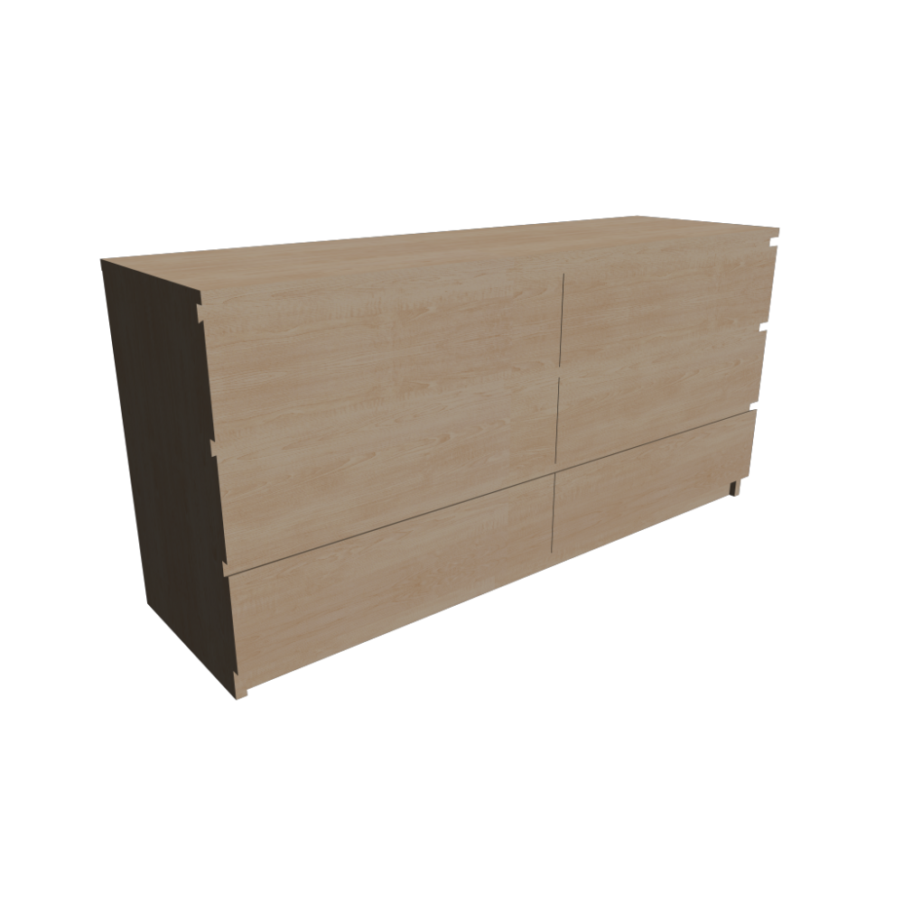 Malm 6 Drawer Dresser Design And Decorate Your Room In 3d