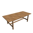 NORDEN Extendable table, birch by IKEA