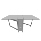 NORDEN Gateleg table, white by IKEA