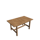 NORDEN Extendable table, birch for your 3d room design