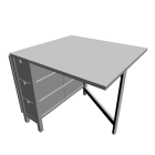 NORDEN Gateleg table, white by IKEA