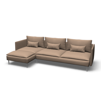 SÖDERHAMN Sofa and chaise lounge by IKEA