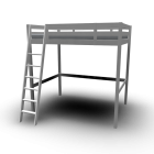 STORÅ Loft bed frame for your 3d room design