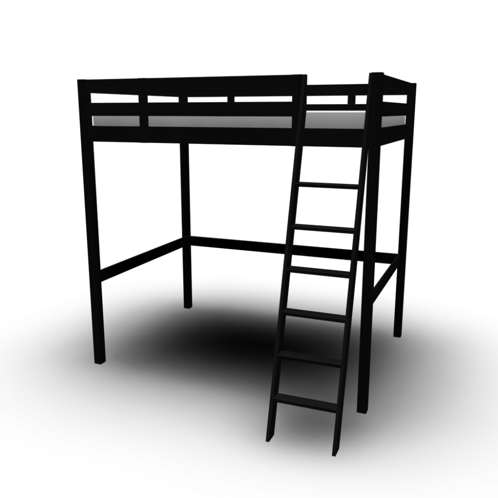 ikea black bunk bed