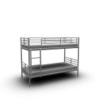 TROMSÖ Bunk bed frame for your 3d room design