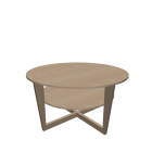 VEJMON Coffee table, birch veneer for your 3d room design