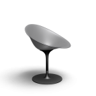 Ero/S/ Retrofuß-Sessel für die 3D Raumplanung