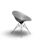 Ero/S/ Stuhl Drahtfuß-Sessel für die 3D Raumplanung