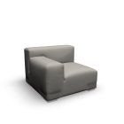 Plastics Duo- Sessel Armlehne links für die 3D Raumplanung