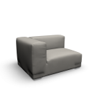 Plastics Duo- Sessel, hohe Armlehne links für die 3D Raumplanung