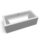 Preciosa 2 bath tub 1800 x 900, white by Keramag Design