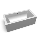Preciosa 2 bath tub 1905 x 905, white by Keramag Design