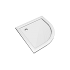 Preciosa 2 quarter-circle shower tub 900 x 900, white by Keramag Design