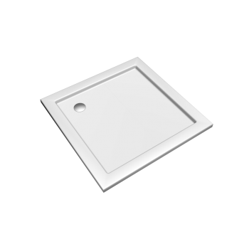 Preciosa 2 quadratic shower tub 9000 x 900, white by Keramag Design