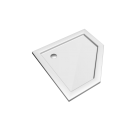 Preciosa 2 pentagonal shower tub 900 x 900, white for your 3d room design
