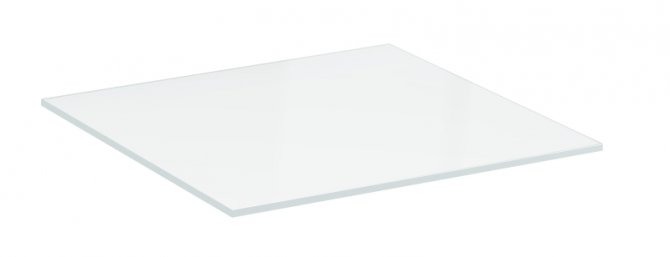 Xeno2 side unit 450x510mm, white by Keramag Design