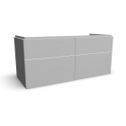 Xeno2 vanity unit 1200mm/4 drawers, white for your 3d room design