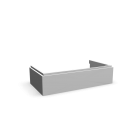 Xeno2 WTU 900x220mm/ 1 Schublade, Weiß für die 3D Raumplanung