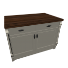 Kitchen island for your 3d room design