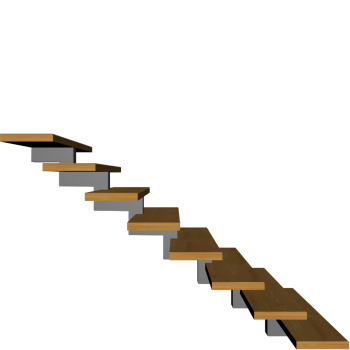 kurze Treppe
