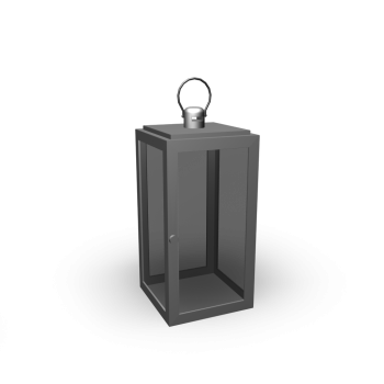Bosphore silver lantern by Maisons du Monde