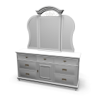 mirror chest for your 3d room design