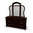 mirror chest for your 3d room design