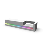Lowboard Shot mit RGB LED-Licht an für die 3D Raumplanung