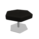 Pollen stool with ped base by naughtone