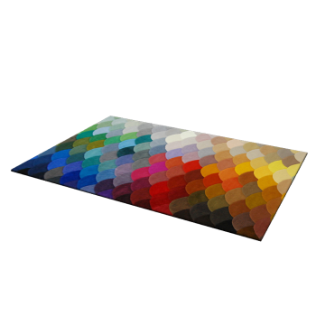 Pixel Teppich, handarbeit von Piodao
