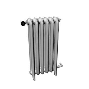 Ribbed radiator