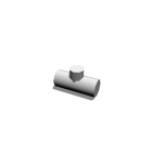 Rohr T-Stück für die 3D Raumplanung
