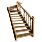 Single winder stairs for your 3d room design