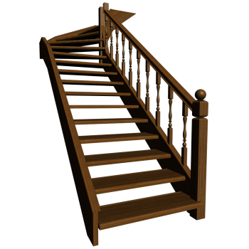 Single winder stairs