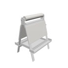 Small easel for your 3d room design