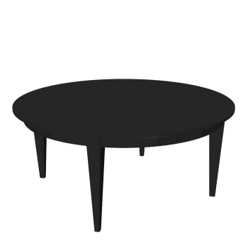 Tisch in schwarz