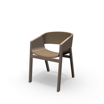 Chair Merano with padding by TON