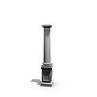 Tuscan column for your 3d room design