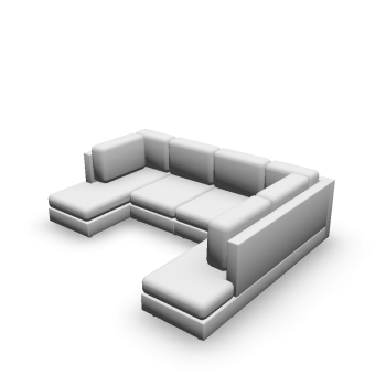 U-Form sofa