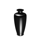 Vase für die 3D Raumplanung