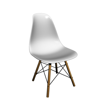 Eames Plastic Side Chair DSW by Vitra