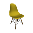 Eames Plastic Side Chair DSW for your 3d room design