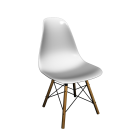 Eames Plastic Side Chair DSW für die 3D Raumplanung